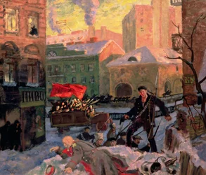 1917 októberében Petrográdban